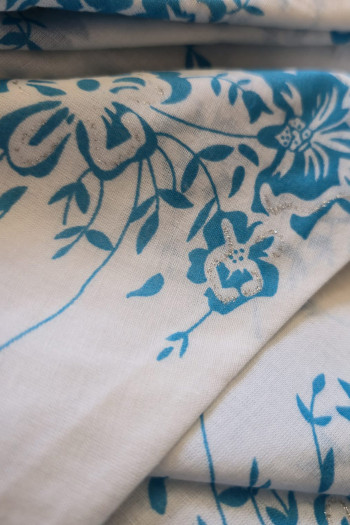 Туника с цветами Облака