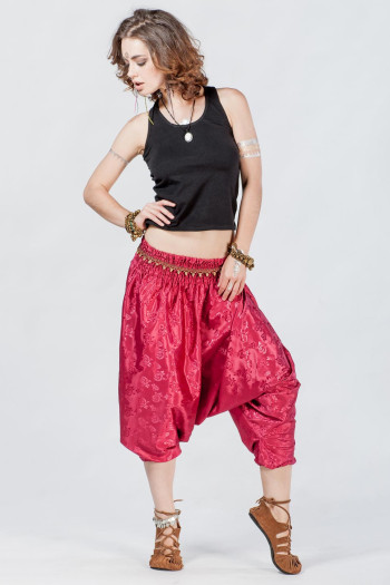 Чёрная майка Каладиум