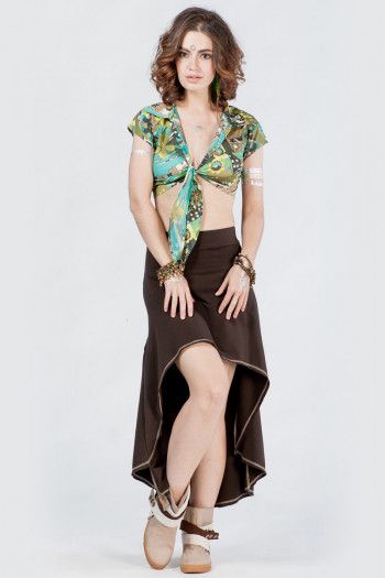 Топ на завязках Буйство красок