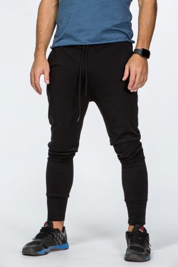 Черные мужские галифе Адинатх 