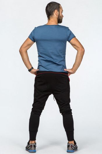 Черные мужские галифе Адинатх 