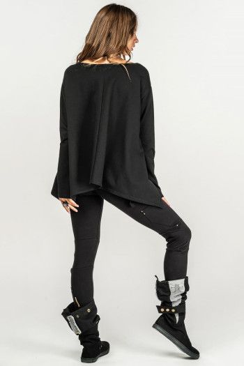 Леггинсы черные Атилла