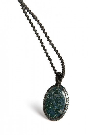 Кулон с камнем Иерусалим