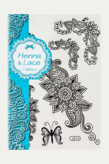 Флэш тату Влекущий цветок