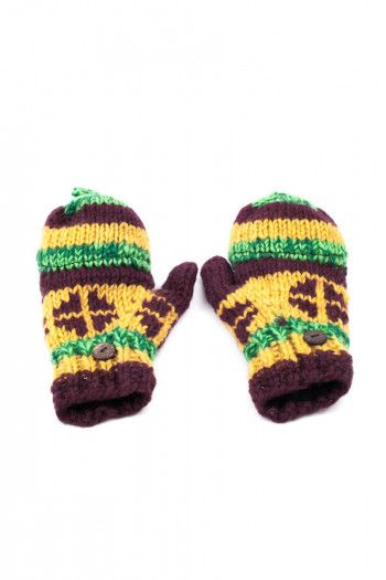 Варежки детские Хижина лесника