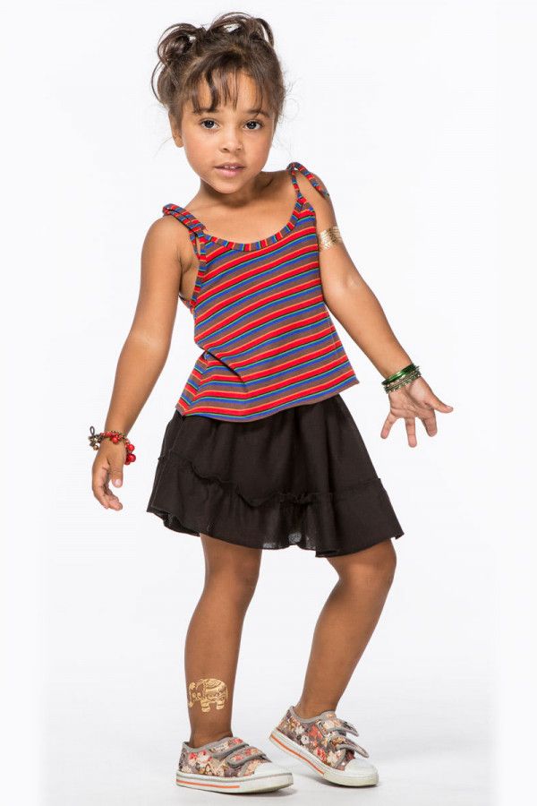 Юбка летняя Черный континент