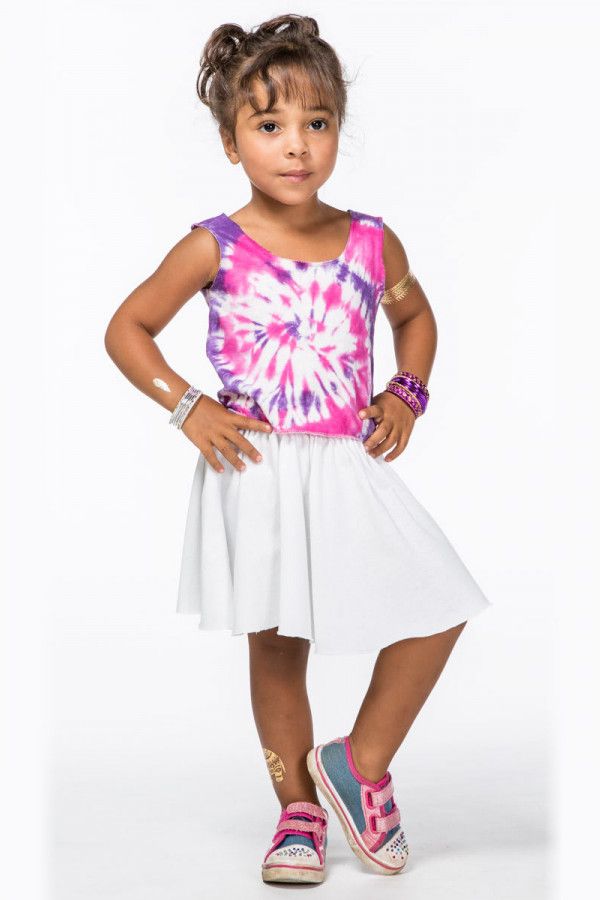 Юбка клеш детская Попкорн