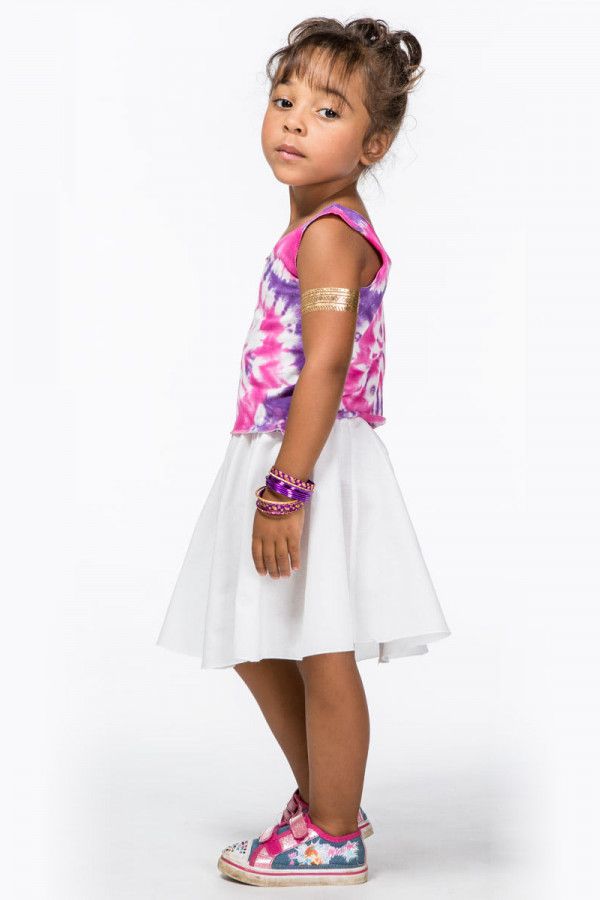 Юбка клеш детская Попкорн