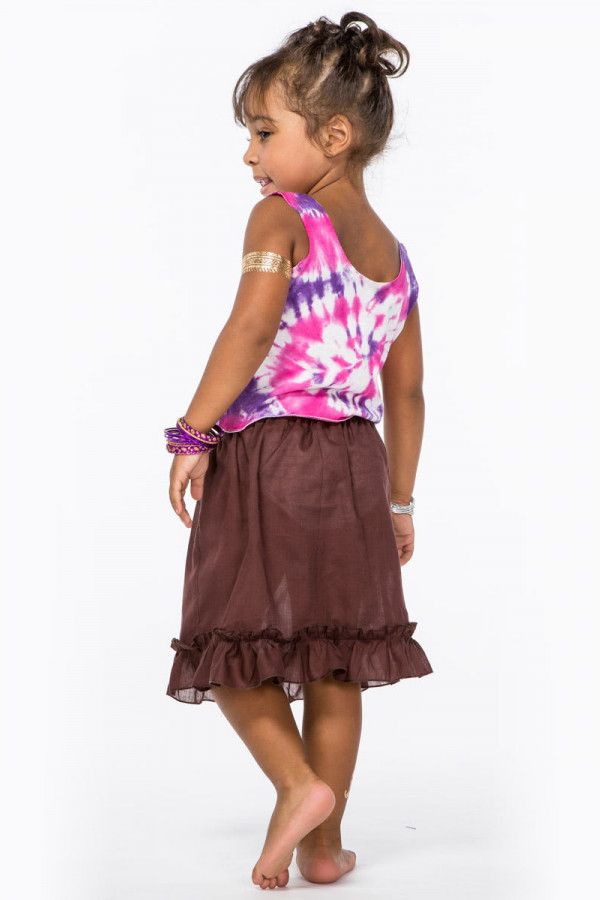 Детская юбка с рюшами Тинь Тинь