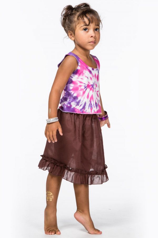 Детская юбка с рюшами Тинь Тинь