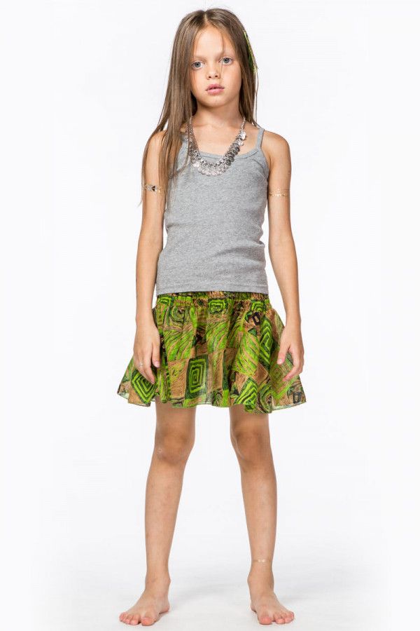 Детская юбка Рапунцель