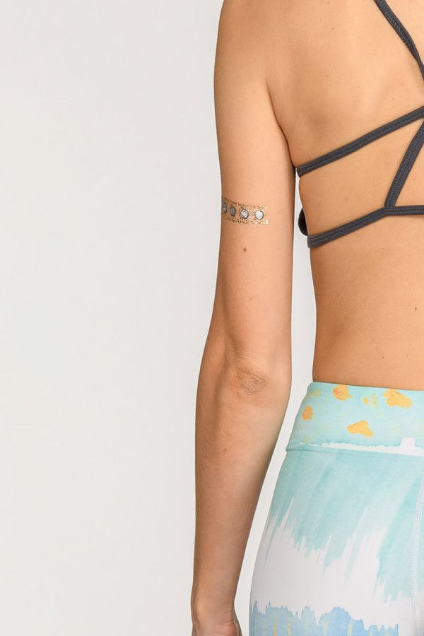 Леггинсы Золото океана