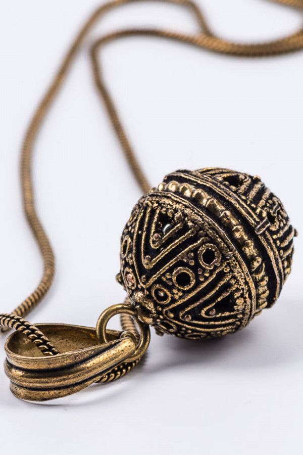 Кулон на шею Сфера огня