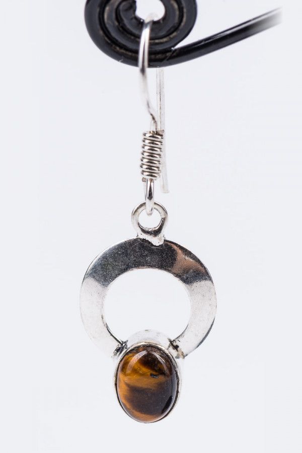 Серьги с камнями Агарта