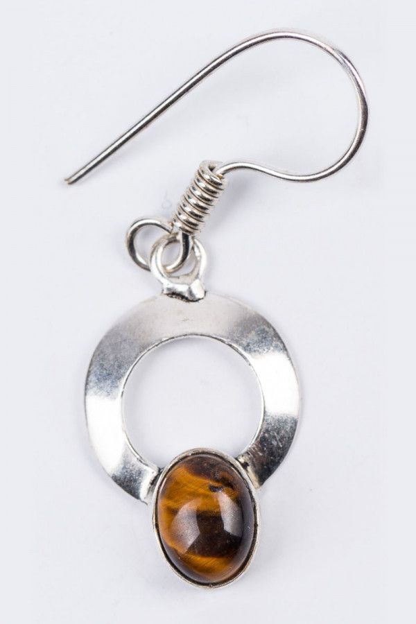 Серьги с камнями Агарта