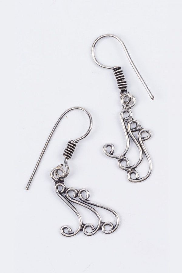 Серьги ручной работы Кугуар