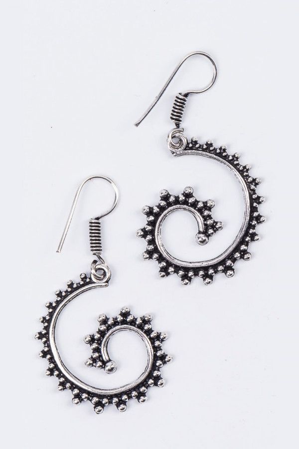 Серьги полумесяц Вальмики