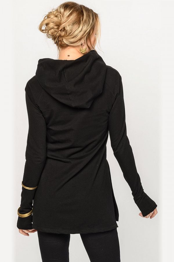 Серьги латунные Райское перо