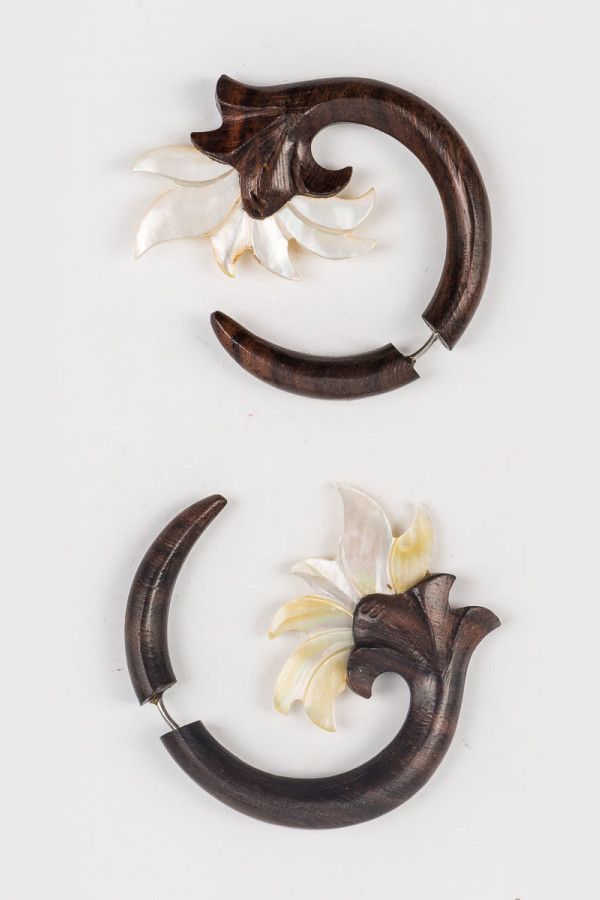 Серьги из дерева Тайное знание