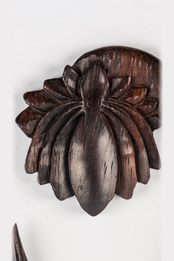 Серьги из дерева Духи прерий