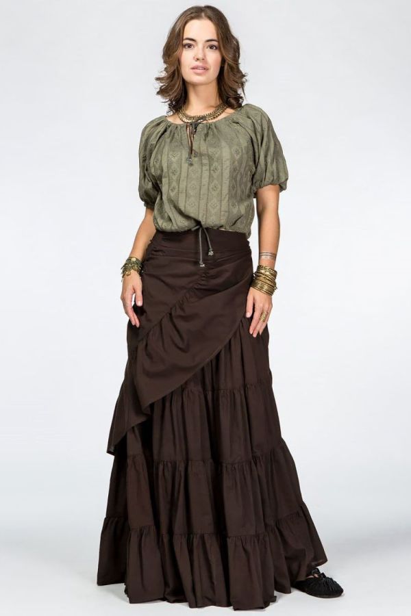 Юбка бохо Горный тюльпан