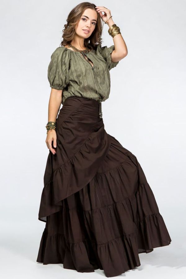 Юбка бохо Горный тюльпан