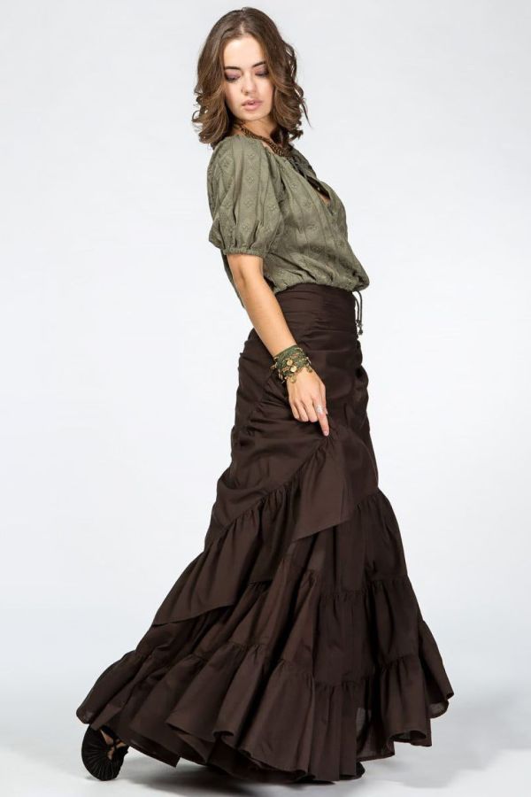 Юбка бохо Горный тюльпан