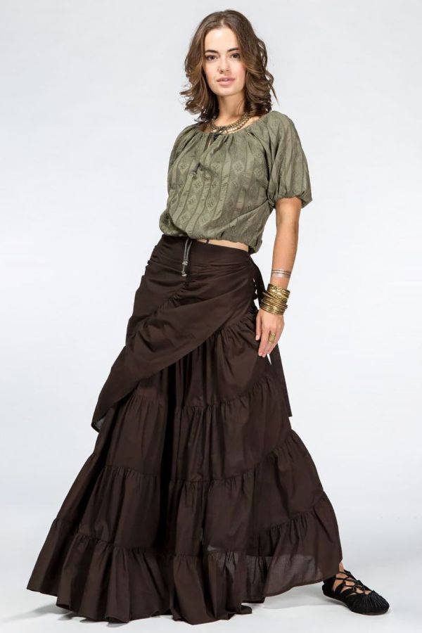 Юбка бохо Горный тюльпан