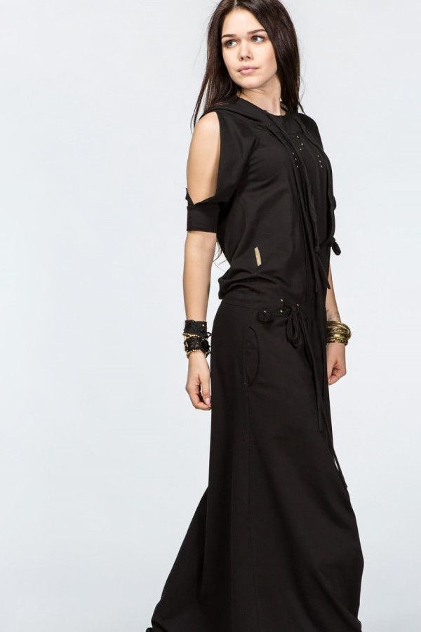 Платье с открытыми плечами Лионель