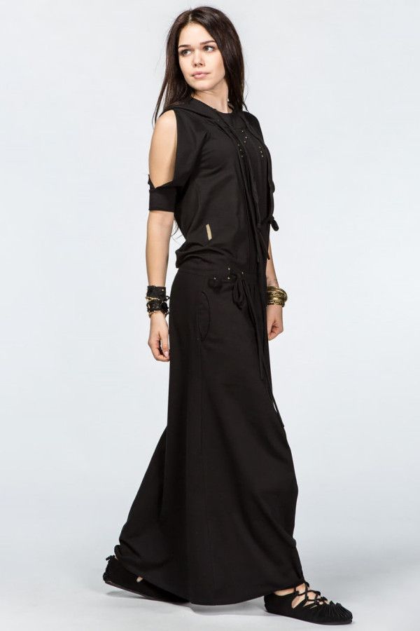 Платье с открытыми плечами Лионель