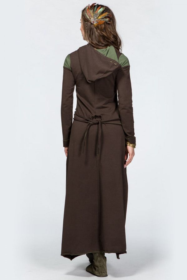 Длинное платье Торнадо