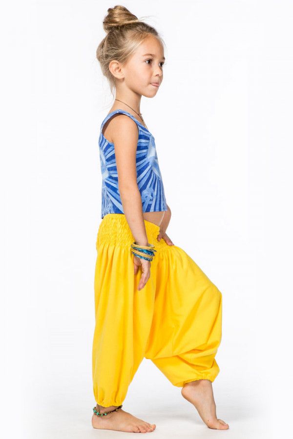 Шаровары жёлтые детские Пуэрто