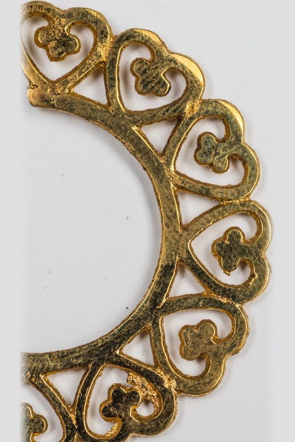 Круглые серьги Дицентра