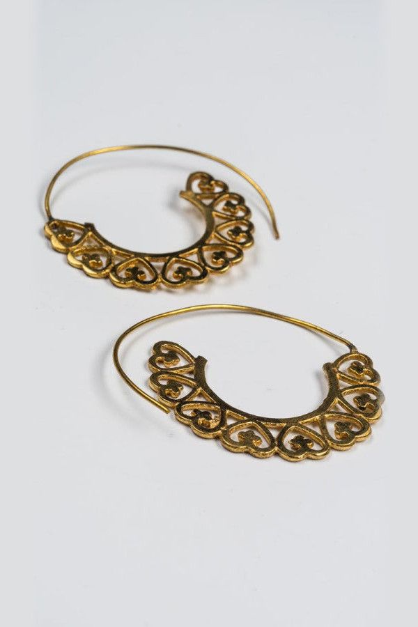 Круглые серьги Дицентра