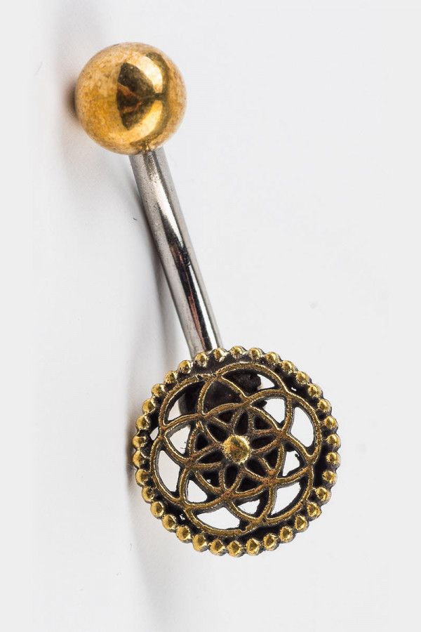 Сережка в пупок Теккади