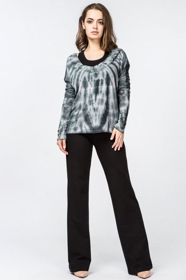 Утепленные прямые штаны Агра