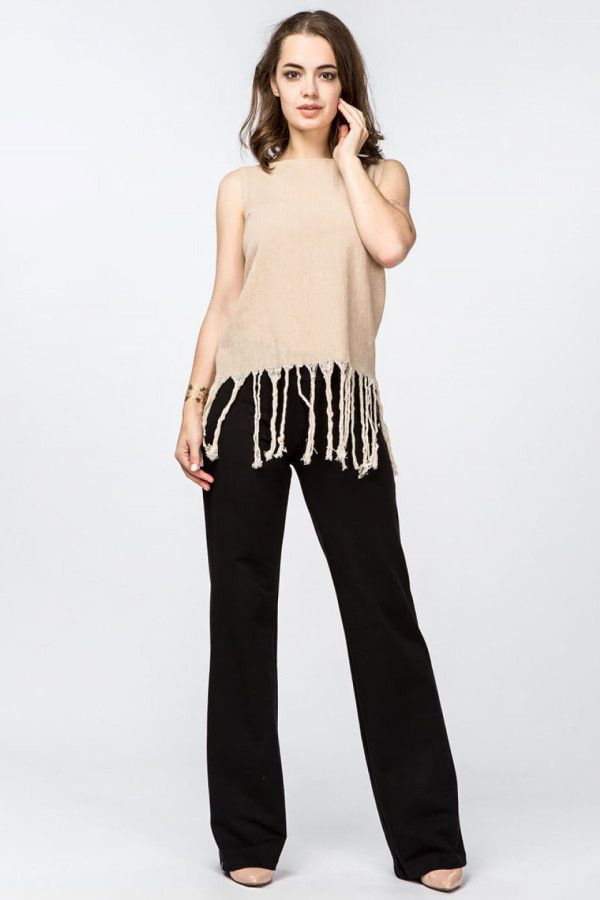 Утепленные прямые штаны Агра