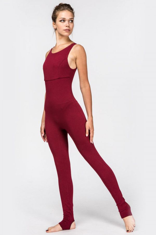 Комбинезон бордовый Актинидия