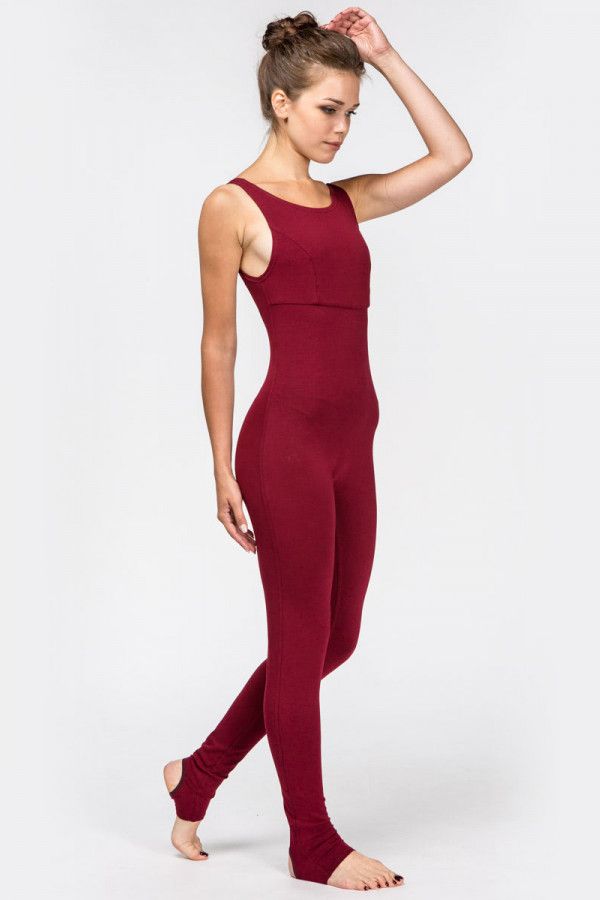 Комбинезон бордовый Актинидия