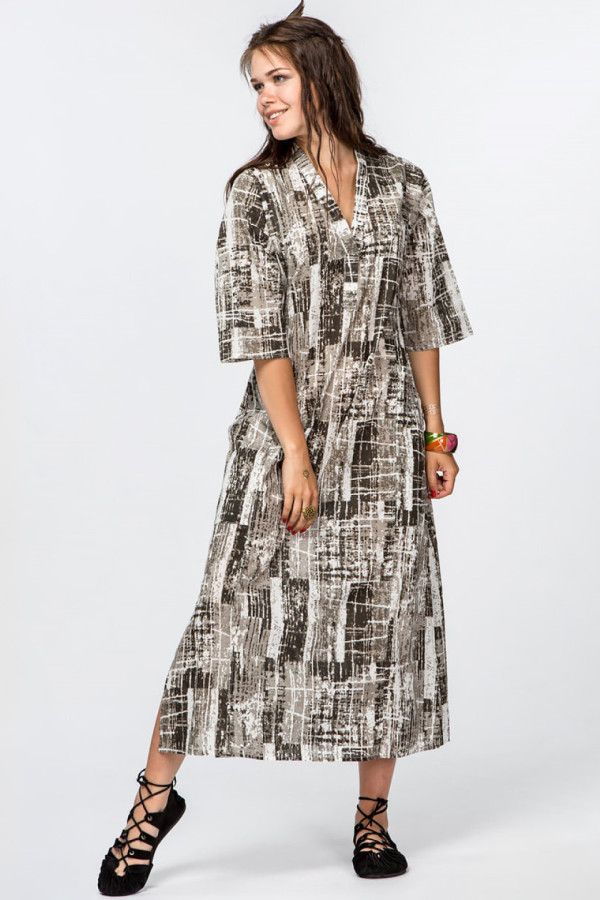 Длинное платье Бакаут