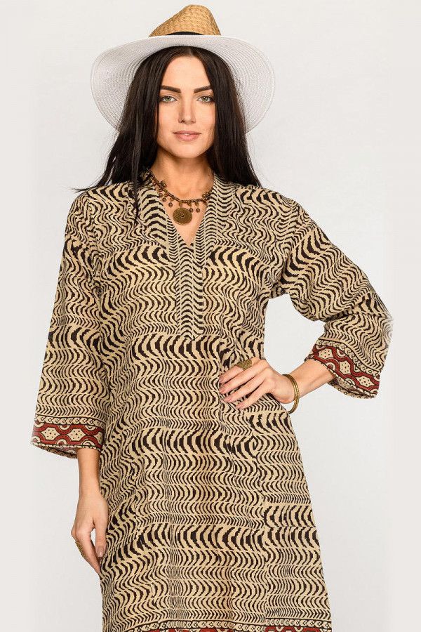 Летнее хлопковое платье Марупа