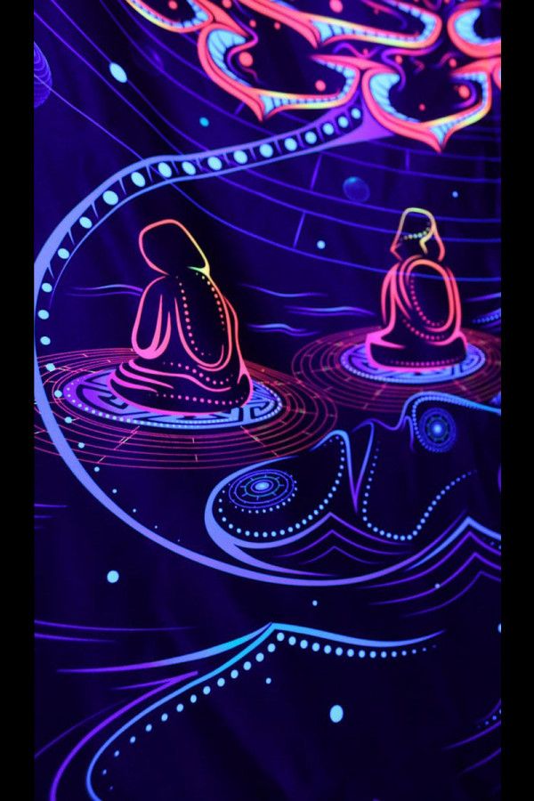 Настенное полотно со светящимся принтом «The Dream»