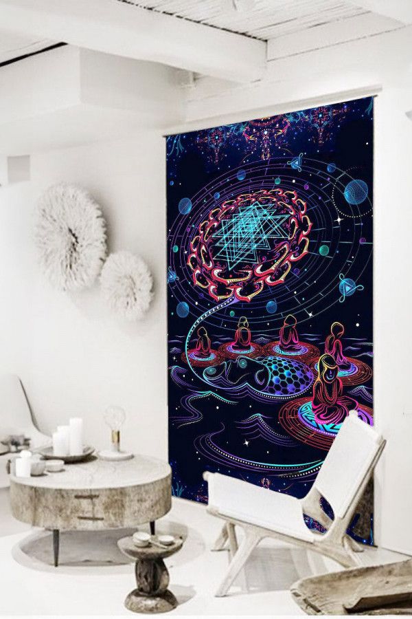 Настенное полотно со светящимся принтом «The Dream»