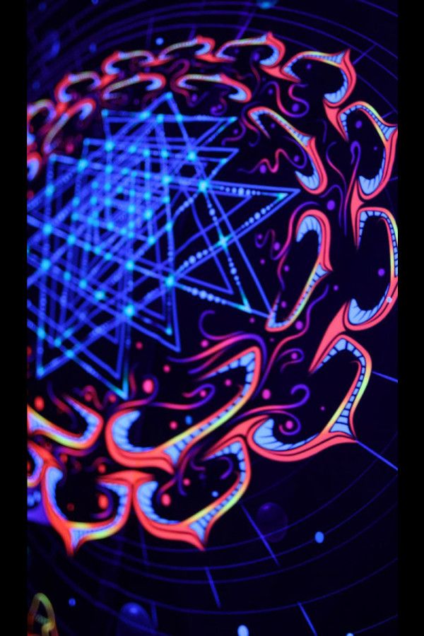 Настенное полотно со светящимся принтом «The Dream»