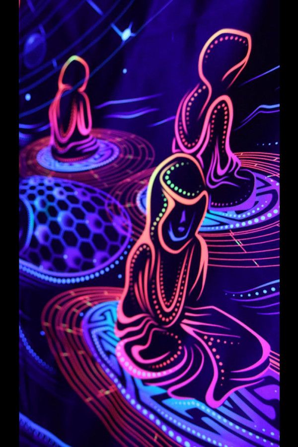 Настенное полотно со светящимся принтом «The Dream»