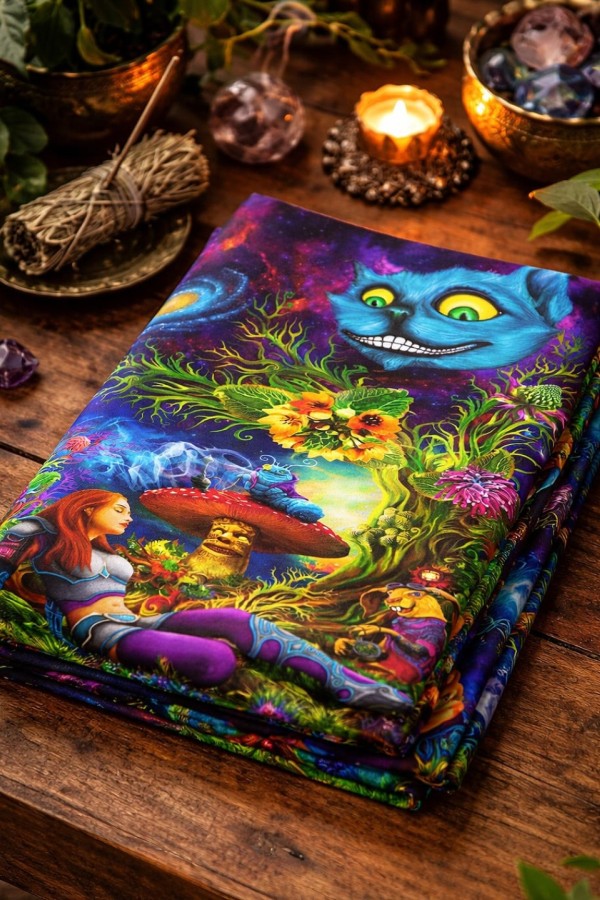 Флюрное транс полотно «Alice Psy»