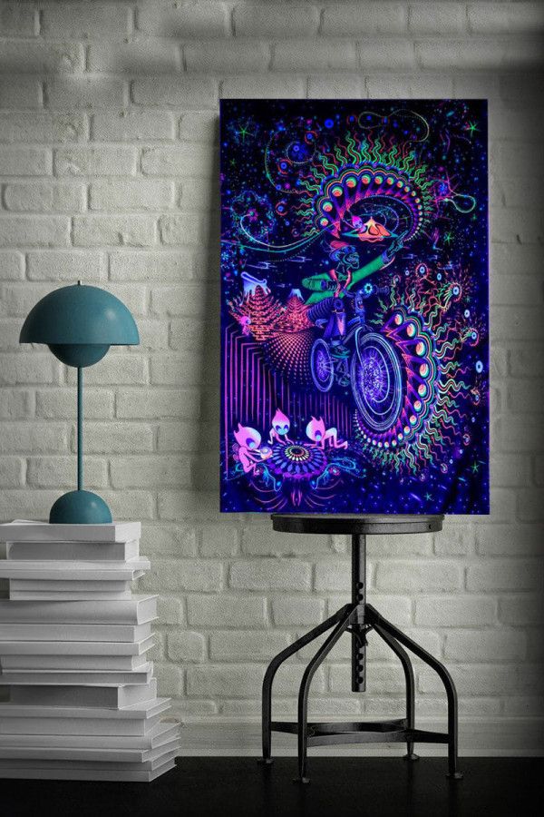 Флуоресцентное настенное полотно «Hoffmann»