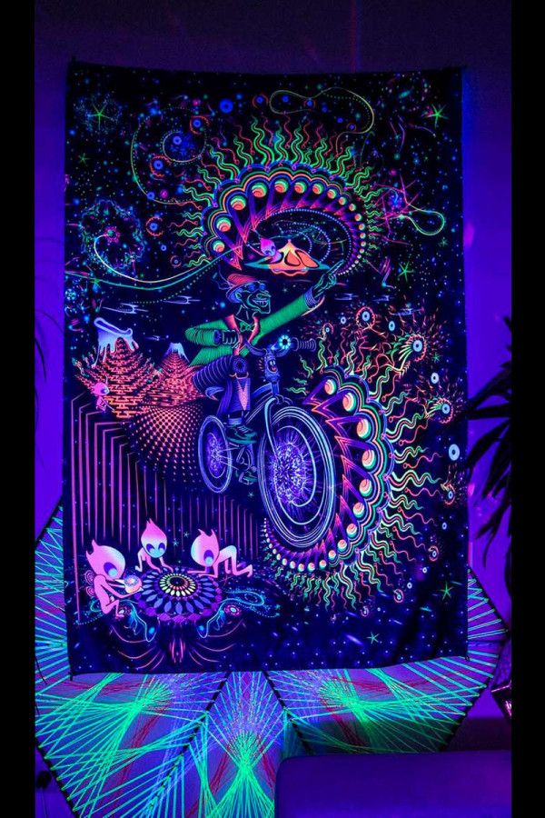 Флуоресцентное настенное полотно «Hoffmann»