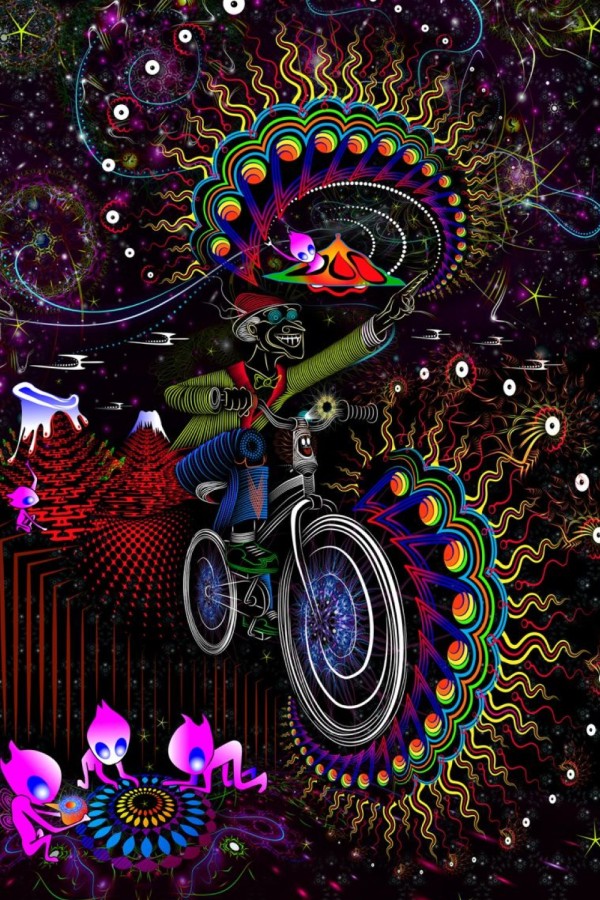 Флуоресцентное настенное полотно «Hoffmann»