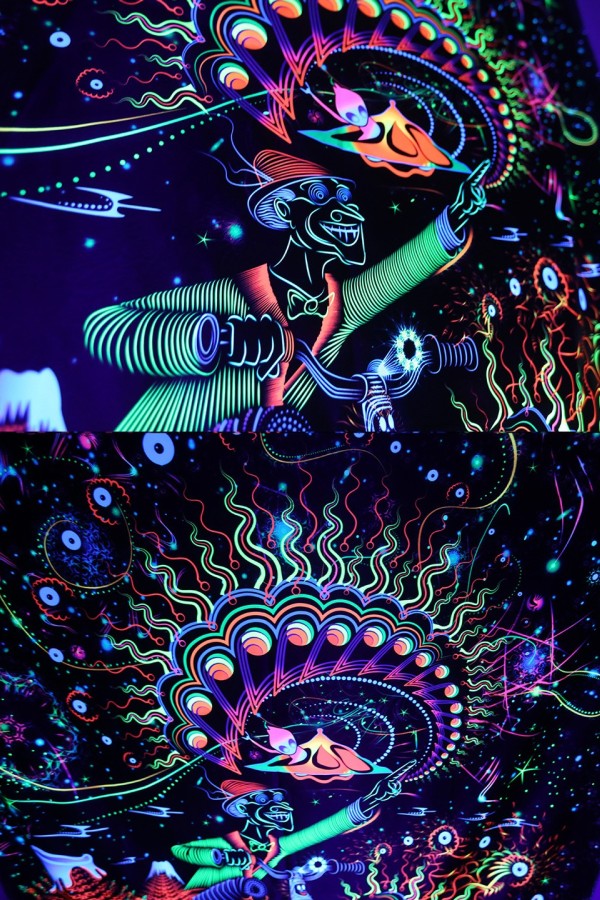 Флуоресцентное настенное полотно «Hoffmann»